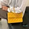 2021 hand Summer fragrance Lingge indentation chain women's 2021 new Korean version one shoulder messenger fashion small square bag