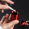 Mini Przenośny popielniczka papierosowa do użytku Uchwyt na popiół Pocket Taca z pokrywką Breloczek Łańcuch Box Storage na świeżym powietrzu Palenie