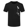 Винтажные мужские дизайнеры T рубашки летом футболка кран печать высокое качество футболка хип-хоп мужчины женщины с коротким рукавом тройник с тегом и ярлыками