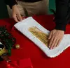 التسامي فارغة الترتر جوارب عيد شخصية عيد الميلاد حاملي جورب الذهب فليب حتى مخصص الاطفال المليفة الجوارب زينة ديكور المنزل SN2903