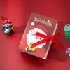 Joyeux Noël livre biscuits coffret cadeau nouvel an cadeau de fête de bonbon fait main biscuit biscuit d'emballage chocolat enfants favorise Santa Claus