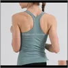 Tenues VIET avec poitrine Pad Yoga Tops Vestbra Fitness Women Sport Sexy Shirt Gym Sports Top Top Top Running Clothing 8R22M VD9941392