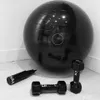 Spalding Chan n El Black Joga Ball Ball Balls Ćwiczenia ćwiczeń anty-burst Balans Pilates Trening Fizjoterapia Fizjoterapia