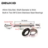 Baitcasting bobina Deukio 38mm/45mm Metal Fishing Reel Have