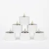 6 pcs / lot lampe solaire étanche romantique électrique LED telight The Urgence Night Light for Camping