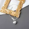 Qmcoco 925 серебряный браслет для женщин модный элегантный старинный творческий дизайн простой любовью в форме сердца партии ювелирные украшения подарки