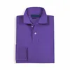 【code:OCTEU03】Primavera Mens Designer Polos Fashion Embroidery Polo Felpe con cappuccio per uomo Classic Polo Camicia di alta qualità Casual Manica lunga Tee Shirts Multi Color