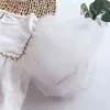 Sommar Short-Sleeved Sweet Romper Baby Girl Princess Bodysuits Kläder 210515
