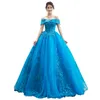 Vestidos quinceanera robes 2022 Gryffon robe de bal hors de la robe de bal épaule vintage quinceanera robe plus taille1506961