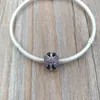 Ästhetischer Schmuck aus Sterlingsilber zur Herstellung von Pandora Disny Min Mouse Sparkling Bow Charm-Armbändern für Frauen, Kristallen, Halsketten, Ketten, Rocailles, DIY 7501055880562P