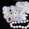 Boucles d'oreilles pendantes rondes en zircone cubique de qualité AAA Super brillantes pour les mariées robe de mariée bijoux accessoires CZ068 210714