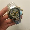 2021 Big dial invict All Subdials Working Chronograph Luxury Watch Men Watch Top Brand Silicone tape Quartz Watch cfOR Men gift re5601271