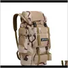 Outdoors Drop Delivery 2021 Extra Large Capacity Outdoor Trekking Backpack Military Army Tactical Sports Travel Rucksacks Campin6123023