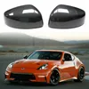 Other Lighting System 1 Pair Rearview Mirror Cover, Carbon Fiber Side Rear View Cover Cap For 370Z Z34 2009-2021
