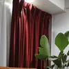 Cortina cortina luxo americano de alto sombreamento de veludo retro flanela real flanela europeia cortinas para sala de estar quarto decoração