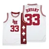 Nikivip Lower Merion High School K. Bryant＃33 White Blue Green Black Retro Basketball Jersey Mens Stitched Custom Number Name Name Jerseys