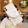 Luxury Glitter Mirror Phone Cases med Holder for iPhone XS XR 12 Pro Max Case6969522