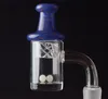 Pełny Palenia Palenia Terp Quartz Banger ze szklaną Carb Cap Set 10mm 14mm 18mm Męskie paznokcie kobiece na platformy Bongs