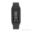 Digital LED-stegräknare Smart Armband Multi Watch silikon Löp Steg Gångavstånd Kaloriräknare Klockor Elektroniskt armband Färgglada stegräknare