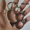 Imp Martial Metal Arts Fighting Fist Set Iron Four Finger Tiger Defense Ring Skull Hand Clasp Fist Clasp Tiger Ring 5KJM5168618