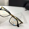 Mode lunettes de soleil cadres rétro optique cadre lunettes pur titane jambe acide plaque qualité 54 #18-145