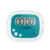 Minuteurs LESHP Portable Mini ABS LCD 4 chiffres affichage numérique magnétique arrière cuisine minuterie compte à rebours avec rappel de mémoire