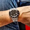 men watch mens wristwatch sapphire waterproof 126600 43mm Black Ceramic bezel AR ARF TOP quality 904L steel Bracelet A2824 automat5368176