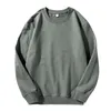 Heren Hoodies Sweatshirts Mrmt 2021 Merk 260G Solid Color Terry Trui voor Mannen en vrouwen 1 Pullover Bottoming Shirt Ronde hals Tops