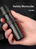 10-300x40 Monocular Telescope HD Waterproof Powerful Binoculars Professional Super Zoom High Quality BAK4-Prisms FMC Camping