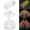 Andere feestelijke feestbenodigdheden 21/35/56 Holes Cake Lollipop Stand Display Holder Holder Bases Shelf Candy Diy Wedding