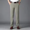 Pantaloni da uomo 2021 Moda Abbigliamento casual Pantaloni da uomo d'affari di qualità a vita alta larghi larghi per taglia 29-40