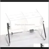 Holders Racks Housekeeping Organization Home & Garden Drop Delivery 2021 Transparent Remote Control Rotation Acrylic Pen Desktop Finishing Ho