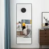 Spiegels Body Mirror Aluminium Frame Leunend Opknoping Dressing HW66483 2021 59 \ "Volledige lengte CN (Oorsprong) MDF,
