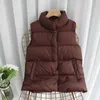 Schinteon Gilet da donna ultraleggero Gilet casual sottile Gilet 90% piumino d'anatra bianco Arrivo 210819