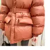 Winter Puffer Jacket Clothes Women Casual 4 Colors Black Korean Style Long Coat Warm Autumn Beige Femme Parkas with Belt 210625