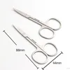 Home Stainless Steel Small Eyebrow Scissors Hair Trimming Beauty Makeup Nail Dead Skin Remover Tool SN4329