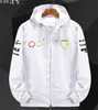 Apparel New F1 racing jacket team work clothes autumn and winter plus fleece hoodie