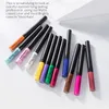 12 colori / set kit eyeliner liquido opaco ombretto impermeabile eyeliner matita cosmetici strumenti per il trucco eyeliner