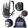 Hot Men's Sports Gym Bags Basketball Backpack School Bags For Teenager Boys Soccer Ball Pack Laptop Bag Football Net Fitness Bag Q0705