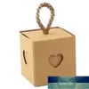 Confezione regalo 50 pezzi cuore decorazione di nozze scatola di caramelle di compleanno bella borsa piccola confezione di bomboniere scatola di carta kraft1