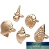 Coastal Theme Mar Shells Metal Guardanapos Para Casamentos Recepções, Jantares Partidos, Recolhimentos De Família, Mesa Suprimentos Preço de Fábrica Especialista Qualidade Mais Recente