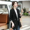 Women's Suits & Blazers Plus Size 2022 Business Fall Winter All-match Basic Double Breasted Jackets Loose Long-sleeve Coat Top