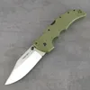 RECON 1 Taktisk vikkniv Hög hårdhet Varp Blade Enkelt bär Hållbart G10 -handtag Camping Hunting Survival ETC Too7786489