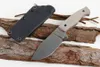 ボーカープラスVoxknives Rold Fixed Blade Knife 3.7 '' Stonewash D2 Blade、G10ハンドル屋外キャンプ狩猟サバイバルポケットナイフユーティリティEDCツール