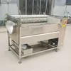 380V Kommersiell Små Rostfritt Stål Potatis Peeling Machine Borste Tvättrötter Vegetabilisk bearbetningsmaskin 220V