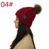 C Yün Şapka Moda Yün Topu Bayanlar için Örme Kap
