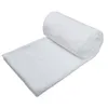 Sublimation bébé couverture blanc blanc couverture nouveau-né serviettes de bain doux infantile bricolage flanelle noir velours couverture pour sieste voie maritime CCA10939