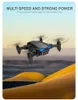 Ky906 4k HD Dual Camera Professional Mini Drone WiFi FPV Fällbar Quadcopter Dron Följ mig RC Helicopter UAV