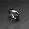 NXYCockrings Runder Penisring aus Metall, glatt, schwerer Penis aus Legierung, D: 45 mm/50 mm, Sex-Verzögerungsschlaufe für Männer, Erwachsene, sexy Produkt 1124