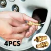 4pcs Universal Offroad Brass Lass Deflators Kit Automatic 6-30 фунтов на шины.